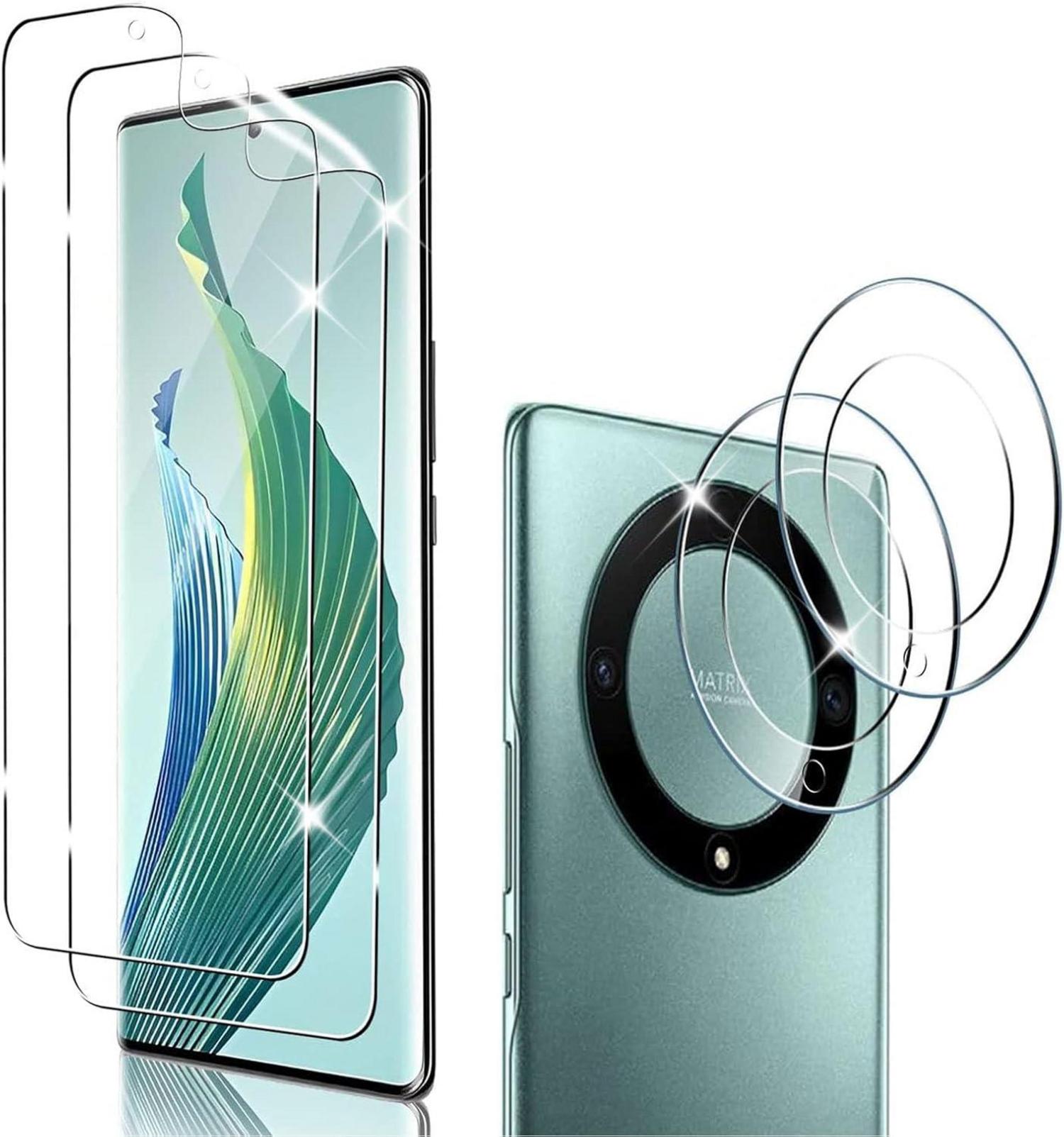 Wayneer Schutzfolie 2x TPU & Panzerglas für Honor Magic 5 Lite 5G