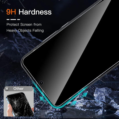 Wayneer Sichtschutz Panzerglas Xiaomi Redmi Note 12 Pro 5G Kamera Schutzfolie