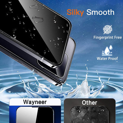 Sichtschutz Panzerglas 2+2 Stück Redmi Note 12 Pro 5G Kameraschutz