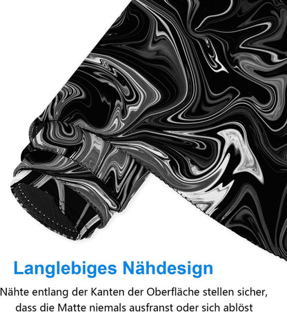Großes Gaming Mauspad XXL 900x400mm Flüssigmetall wasserdicht rutschfest