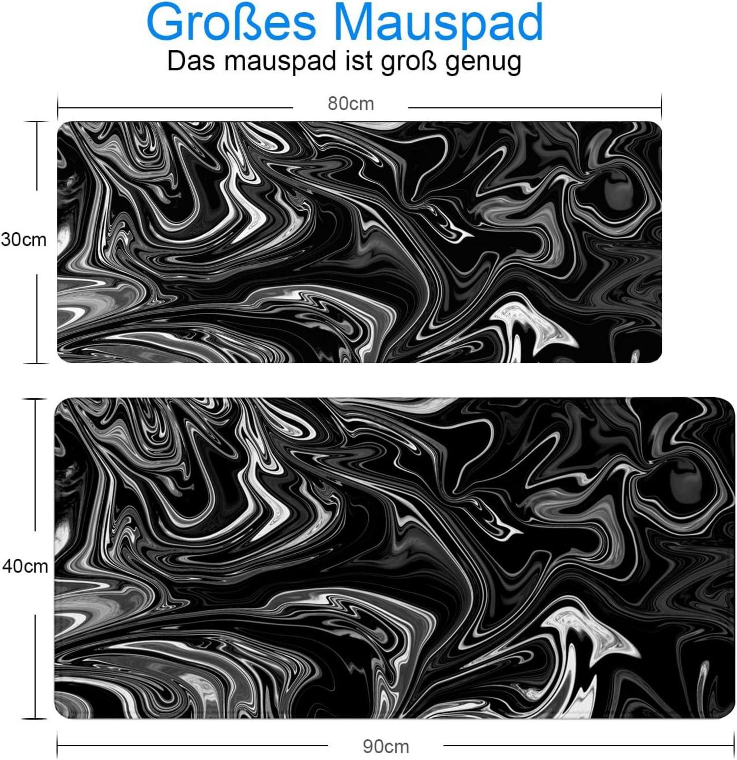 Gaming Mauspad XXL Flüssigmetall Großes Mousepad Wasserdicht