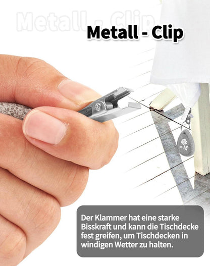 Tischdeckenbeschwerer Naturstein 10 Stück Outdoor Herzform Blumen