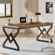 Großer Schreibtisch 160x70cm – Modernes Arbeitszimmer mit Metallrahmen