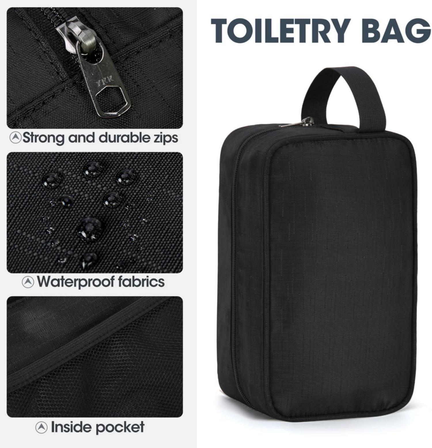 Faltbare Reisetasche 100L Schwarz Sporttasche WeekenderUrlaub