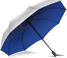 ZOMAKE UPF 50+UV Automatik Regenschirm Silberbeschichtung