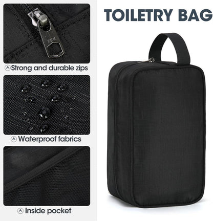 Faltbare Reisetasche 100L Sporttasche Herren Damen Urlaub Camping Black