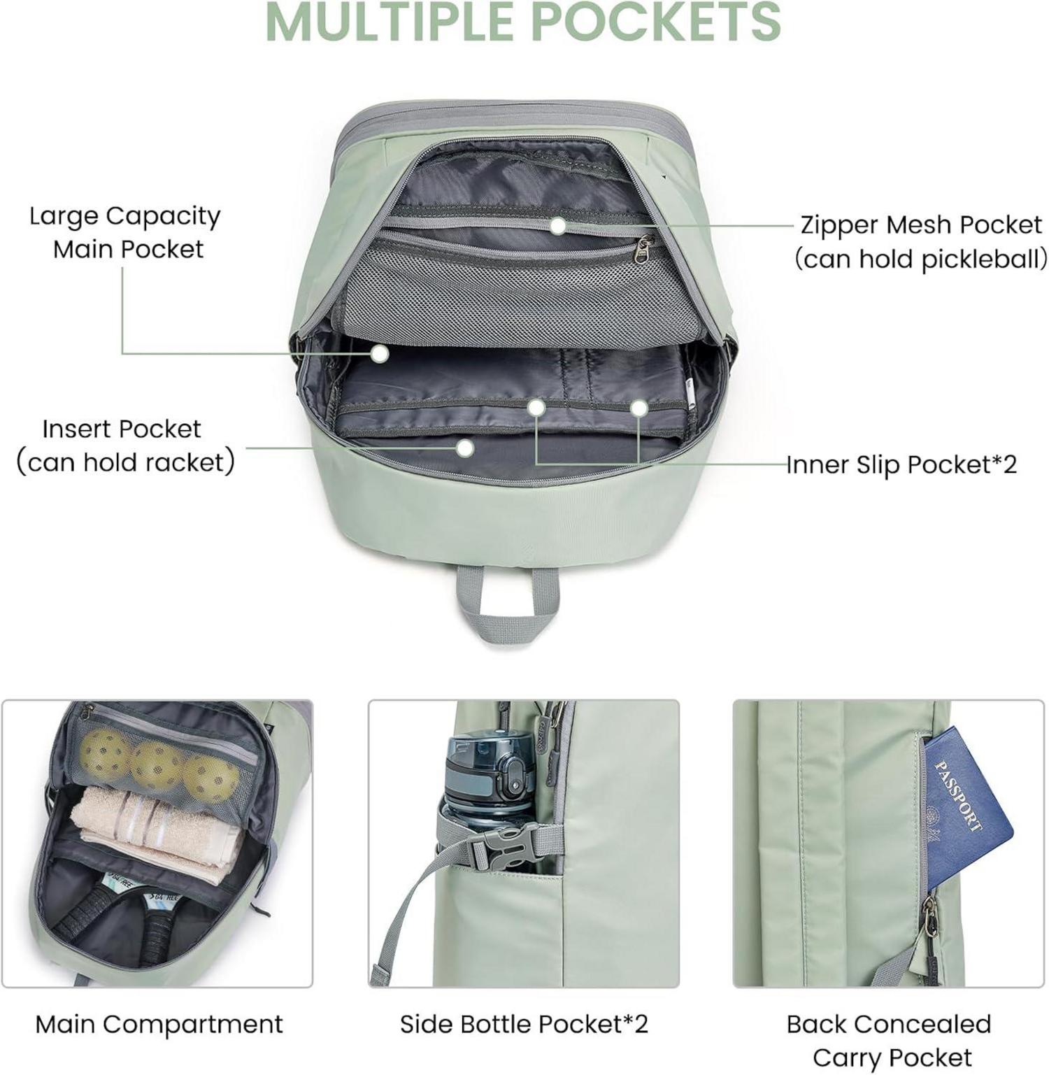 Sportrucksack 35L mit Schuh- und Nassfach für