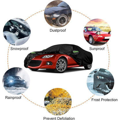 Wasserdichte Autoabdeckung für Mazda Miata/MX-5 1998-2025