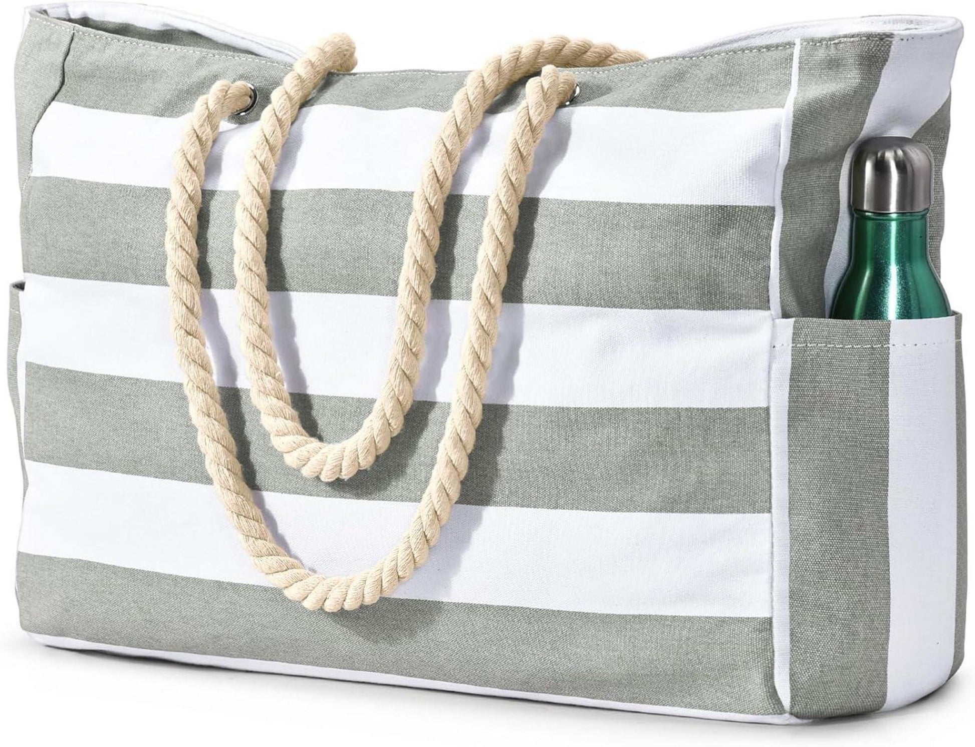 Wasserdichte Strandtasche XXL Damen Tote Bag mit Reißverschluss