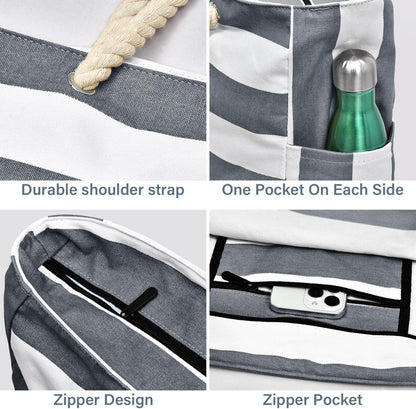 Strandtasche XXL Damen Tote Bag Shopper Umhängetasche