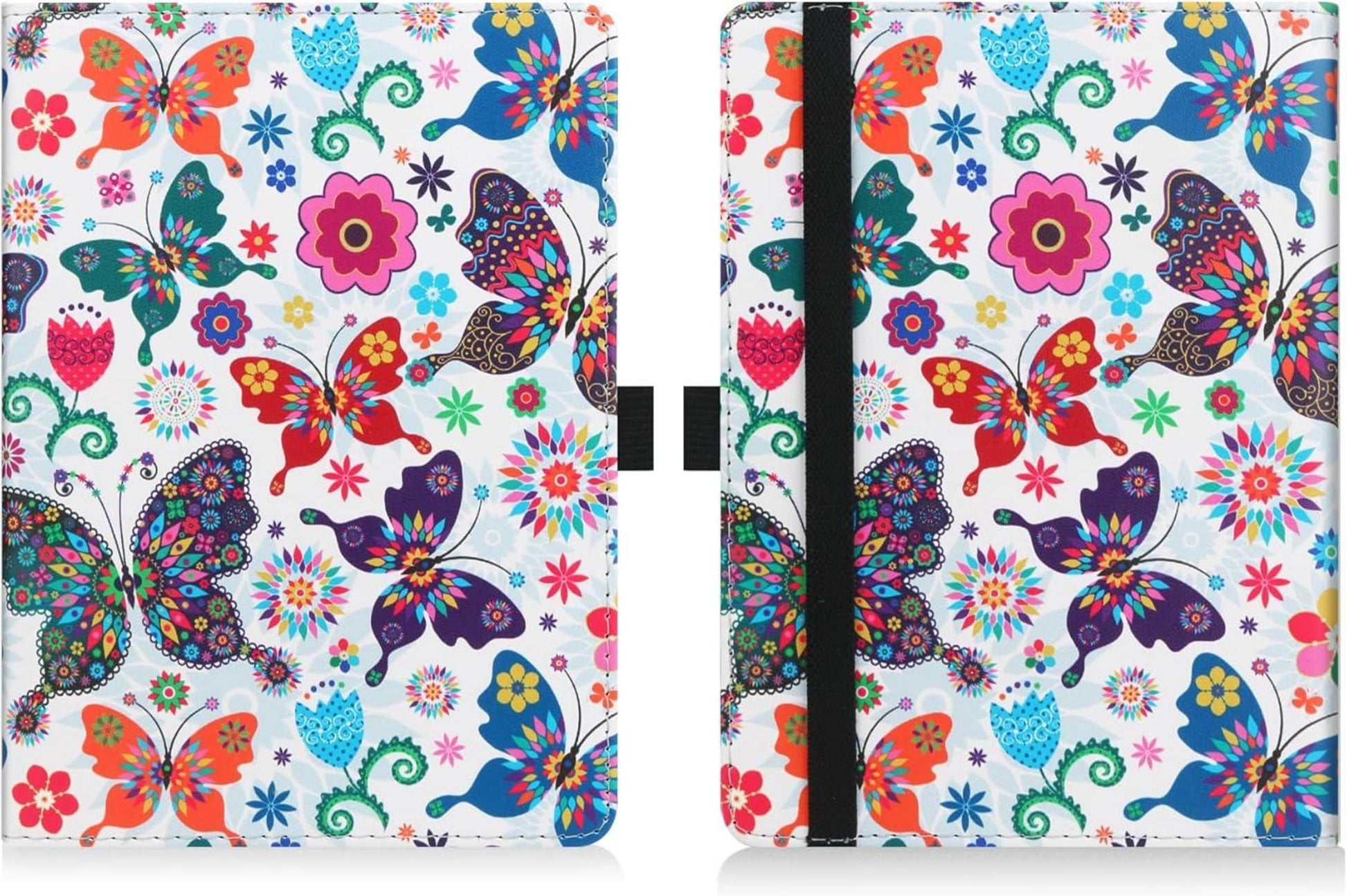 Universal eReader Ständer Hülle 6-6.8 Zoll PU Leder Handschlaufe