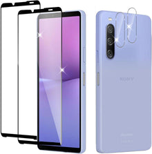 Schutzfolie für Sony Xperia 10 v, Panzerglas 2er Set, Anti-Kratzen 9H