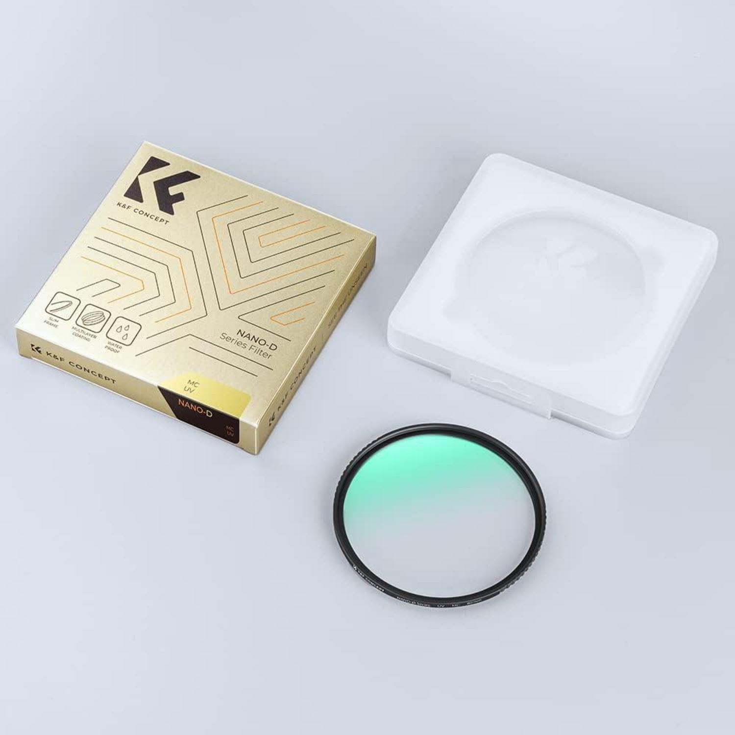95MM Pro UV-Filter KF Concept D-Serie MCUV AGC Glas UV Schutzobjektiv