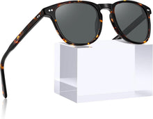 Polarisierte Damen Sonnenbrille Vintage Acetatrahmen inkl. Etui