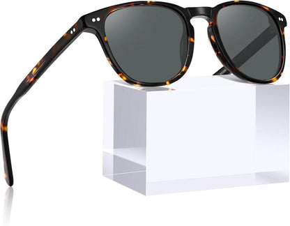 Polarisierte Damen Sonnenbrille Vintage Acetatrahmen inkl. Etui