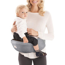Baby Hüftsitz mit 4 Tragepositionen - Grau Polyester EPP