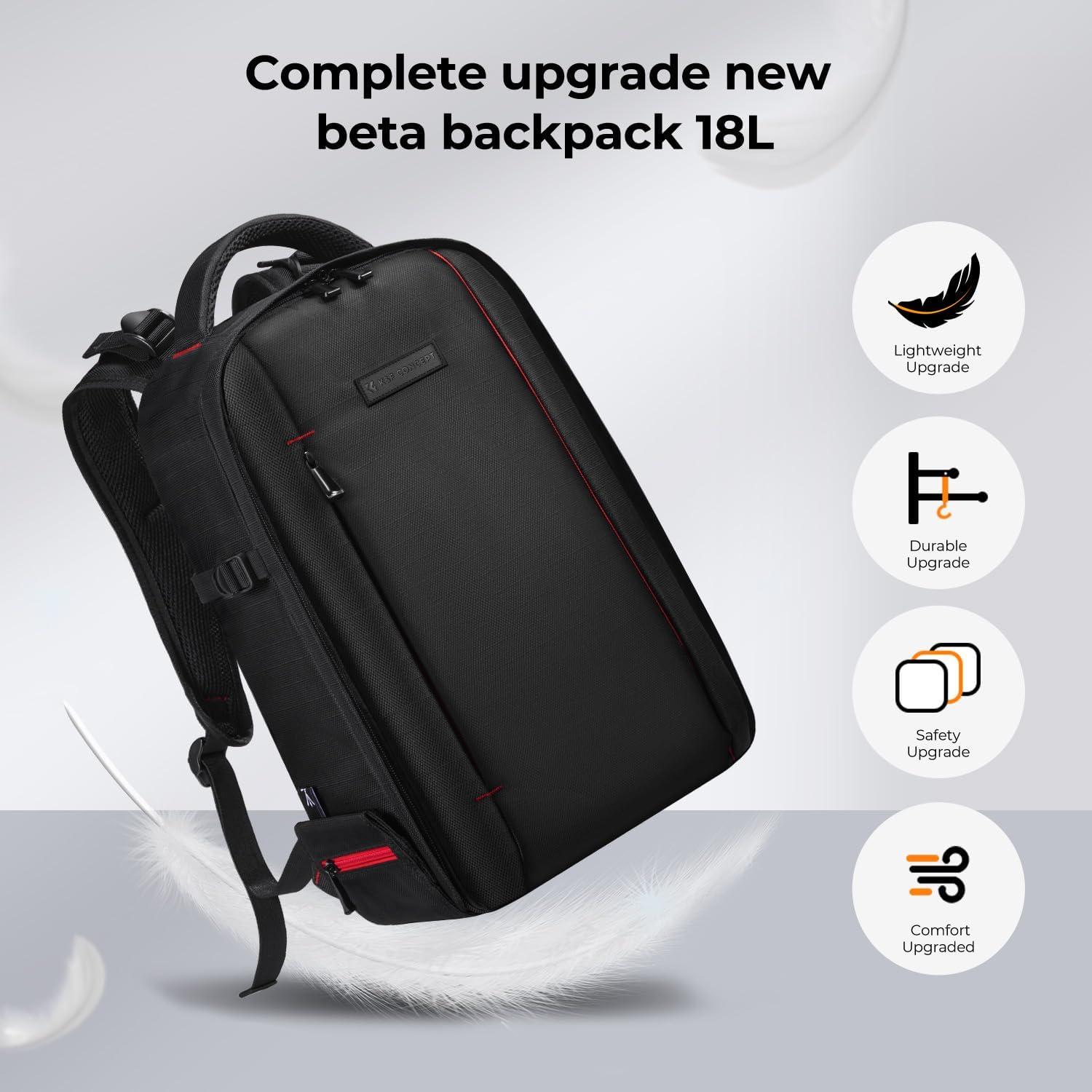 K&F Concept Fotorucksack wasserdicht für DSLR Kamera mit