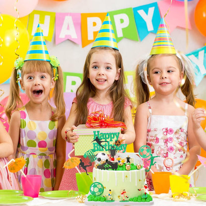 Fußball Kuchen Deko Set Tortendeko Party Geburtstag 28-teilig