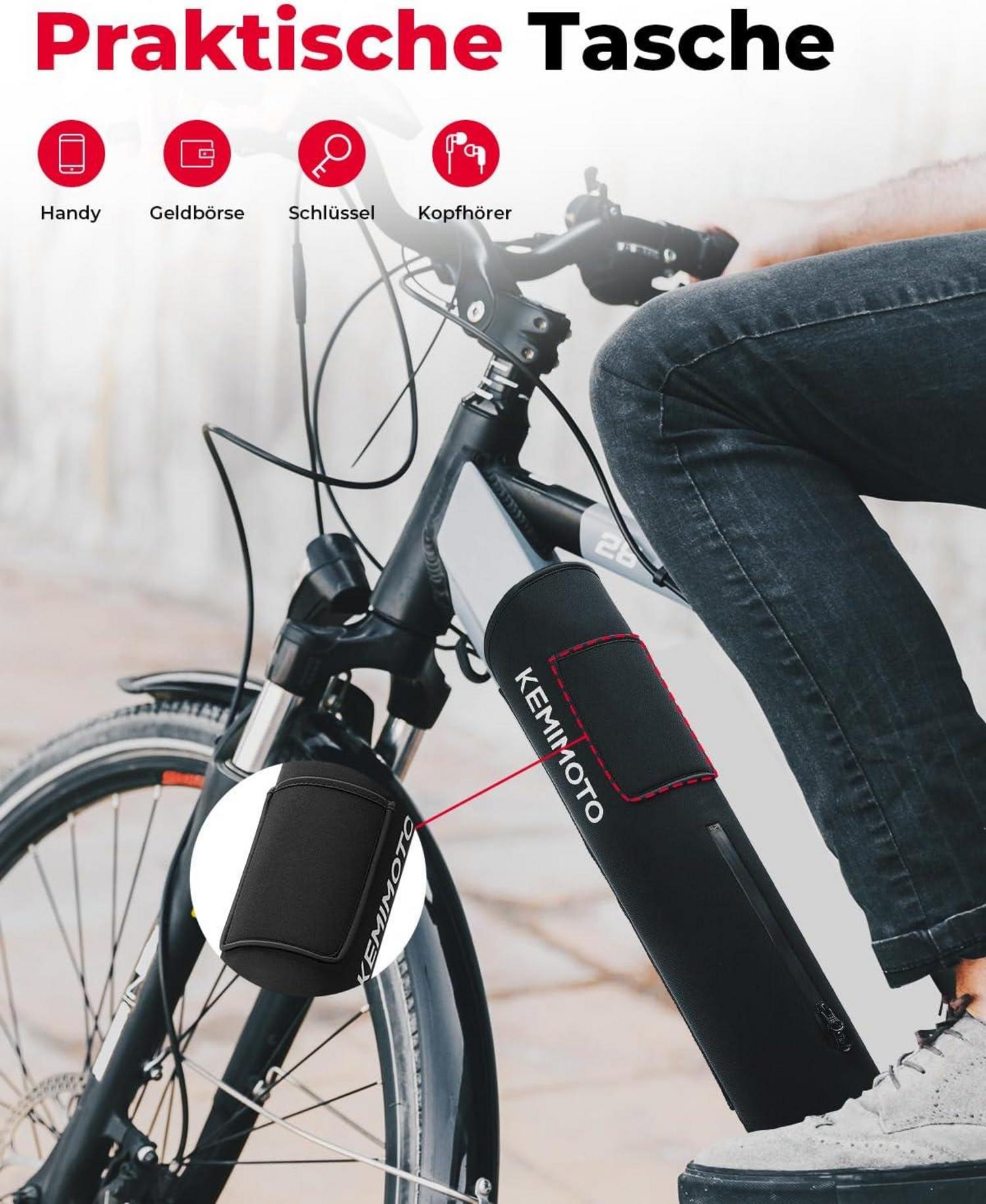 E-Bike Akku Schutzhülle Thermoschutz 26-38cm Rahmenakku