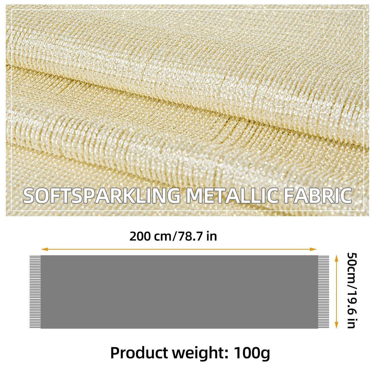 Festliche Stola Damen Elegant mit Quasten - Weiß gold
