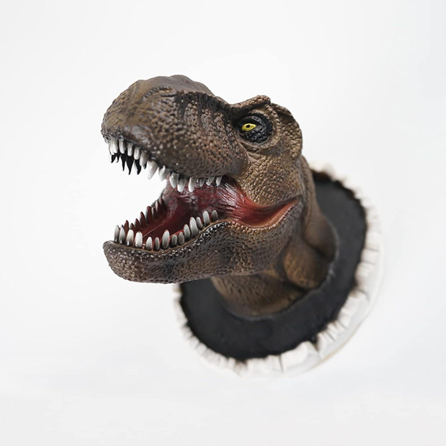 Dinosaurier Wandbehang 3D Skulptur 22x14x16cm Lebensechte
