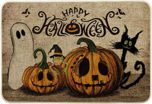 Halloween Fußmatte Katze Frosch Geist Dekoration 40x60cm