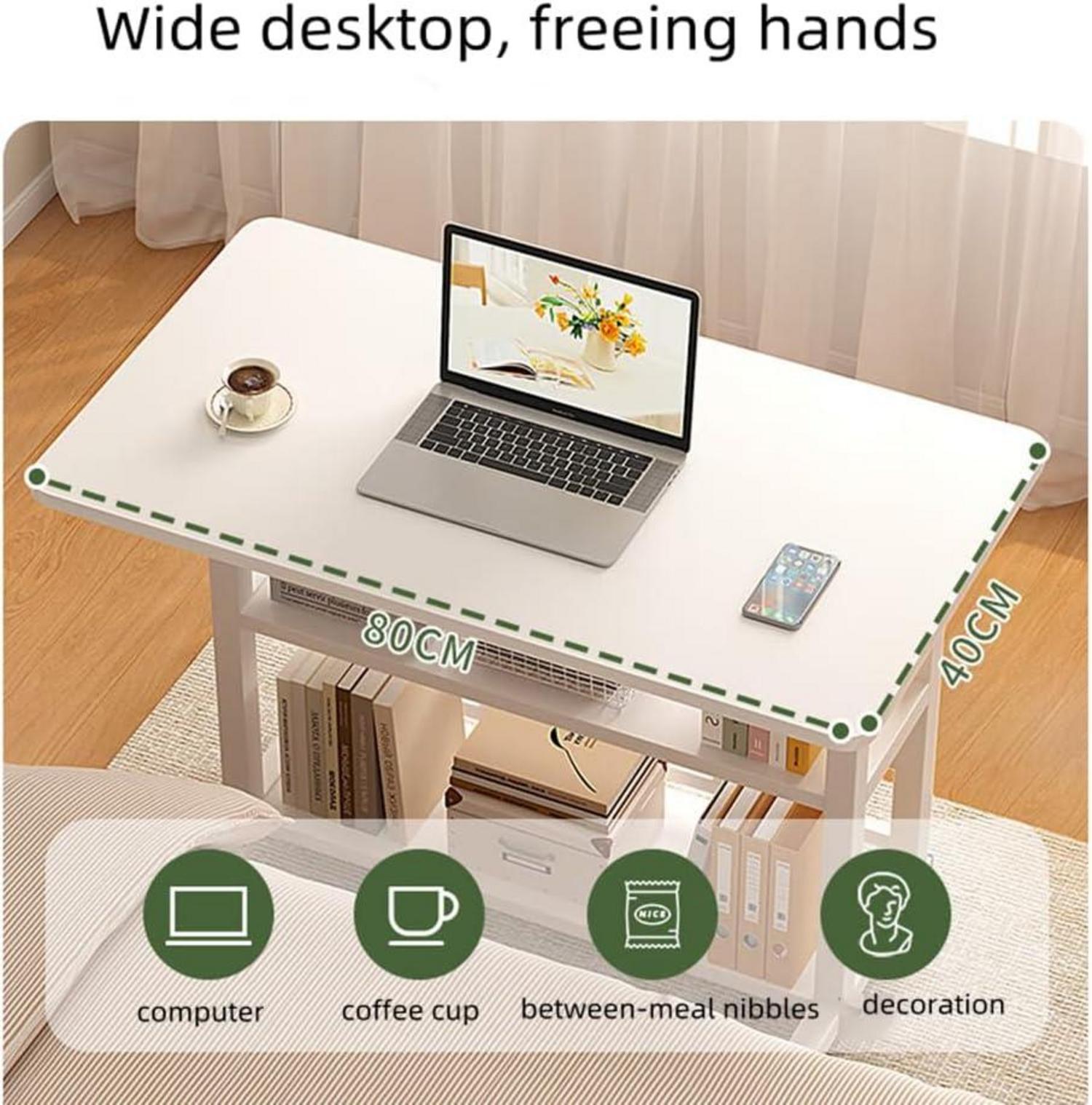 Höhenverstellbarer mobiler Computer-Schreibtisch mit