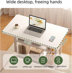 Höhenverstellbarer mobiler Computer-Schreibtisch mit