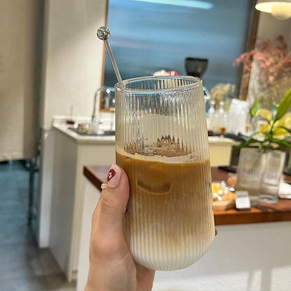 Latte Macchiato Gläser 400ml 2er Set Kaffeegläser elegantes Design