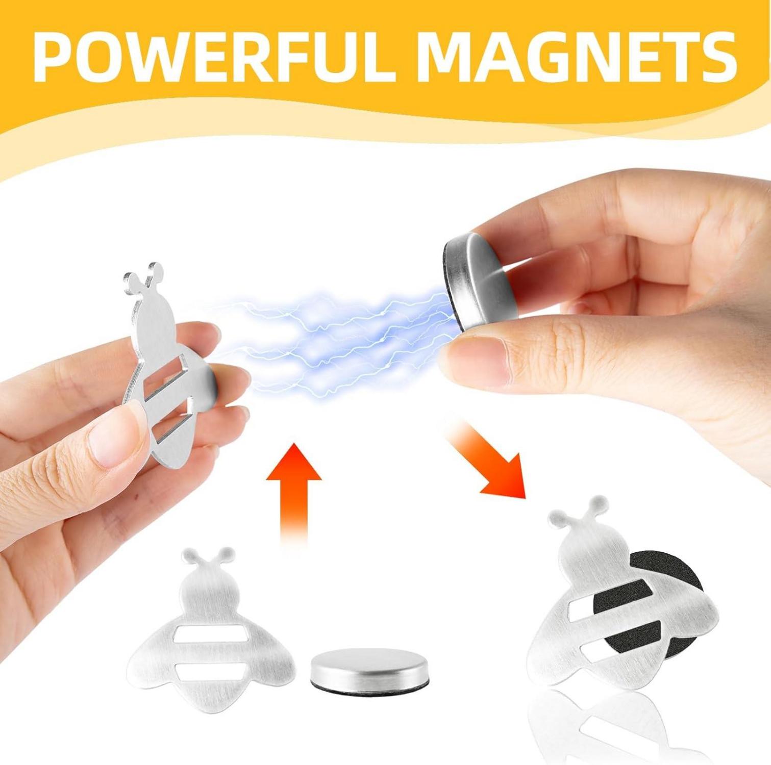 Magnetische Tischdeckenbeschwerer Edelstahl 8er-Set für Picknick und Gartenparty
