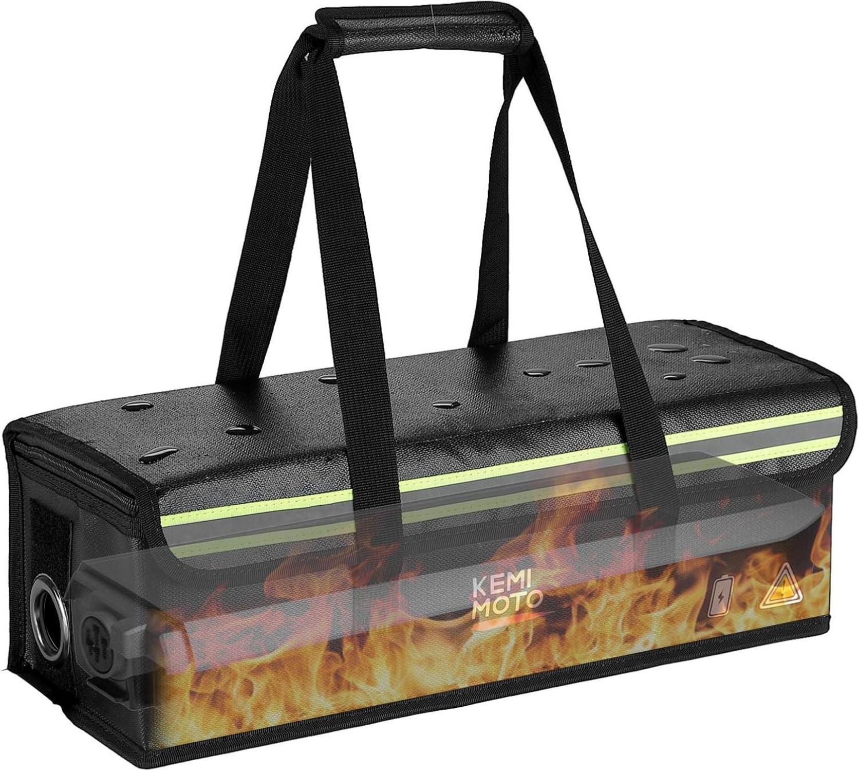 E-Bike Akku Tasche Feuerfest Wasserdicht Lipo Safe Bag Transport