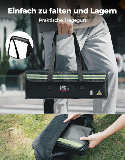 E-Bike Akku Tasche Feuerfest Wasserdicht Lipo Safe Bag Transport