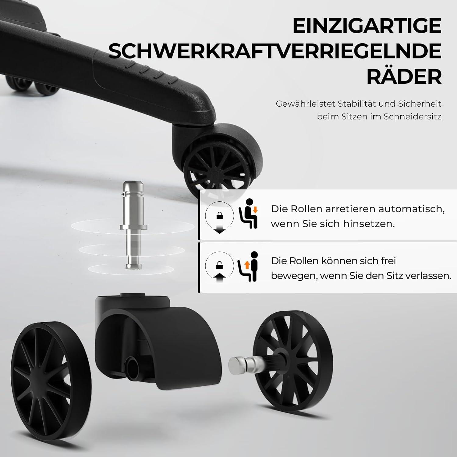 Gaming Stuhl Schneidersitz PU Leder hohe Rückenlehne