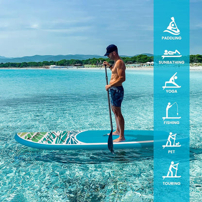 Aufblasbares Stand Up Paddle Board SUP Komplettset Erwachsene FunWater