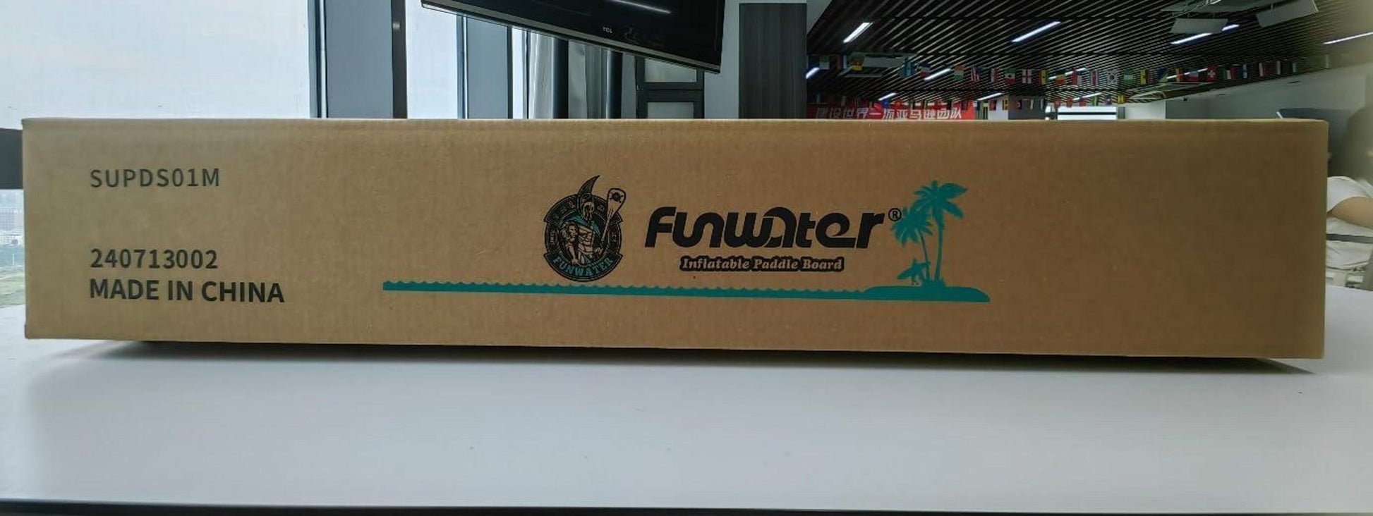 Aufblasbares Stand Up Paddle Board SUP Komplettset Erwachsene FunWater
