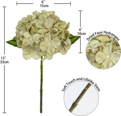 Künstliche Hortensien Blumensträuße Hochzeit Haus Hotel 3er