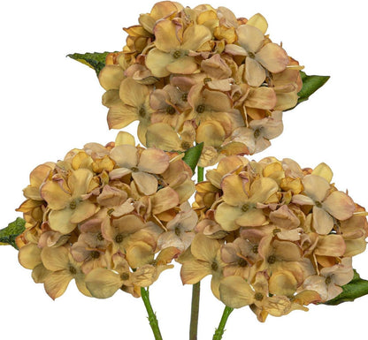 Künstliche Hortensien Blumensträuße Hochzeit Hotel Blumengesteck 3er