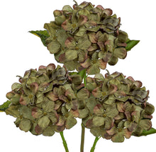 Künstliche Hortensien Blumensträuße Hochzeit Hotel Deko 3er Set