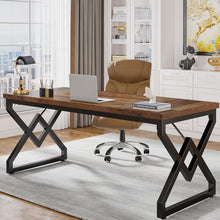 Großer Schreibtisch 160cm – Industrieller Bürotisch für Home Office