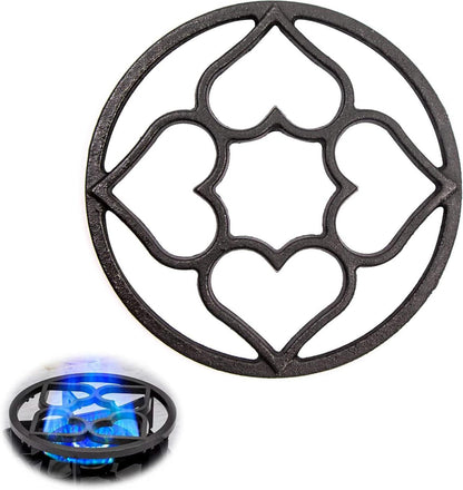 Gusseisen Wok Ring Pan Support 19cm Universal Pfannenträger