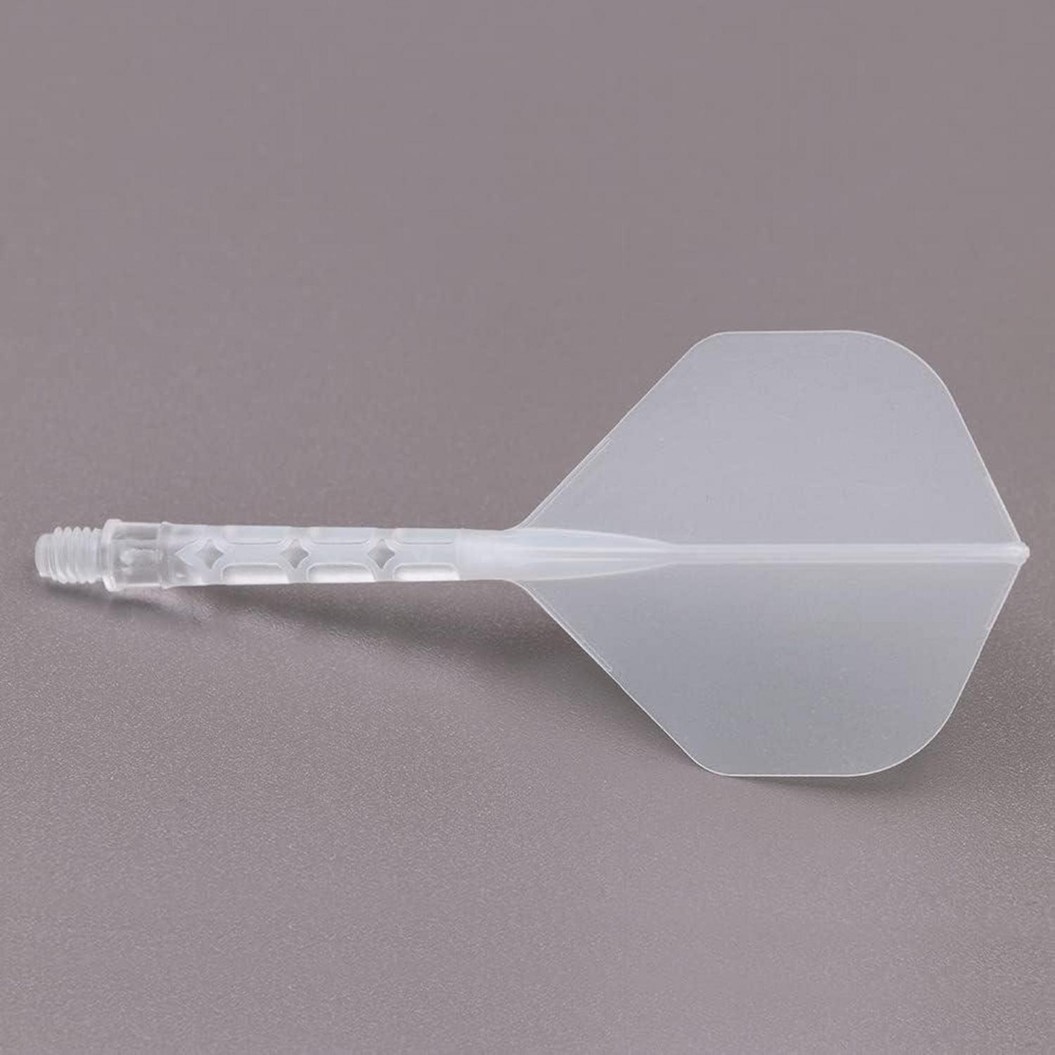 Dartflights Set große Standardform Eisschacht L-75mm 3er-Set