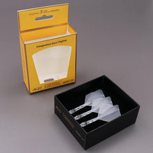 Dartflights 3er Set mit integriertem Dartschaft, große Standardform