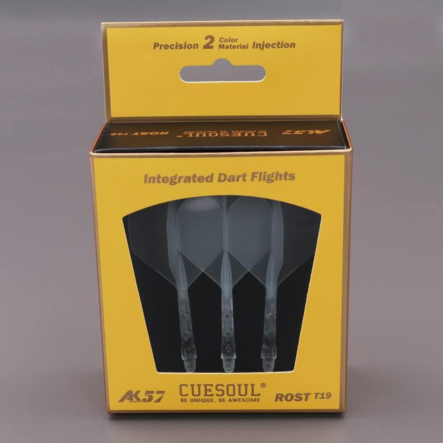 CUESOUL ROST T19 Dart Flights Eisschacht 3er-Set M-70mm
