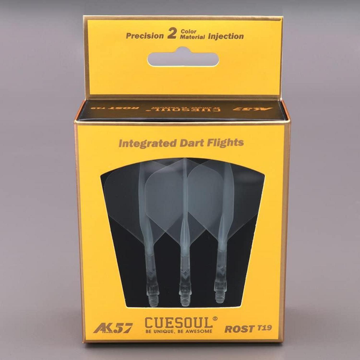 Dartpfeile CUESOUL ROST T19 Integrierter Schaft Eisflug 3er-Set