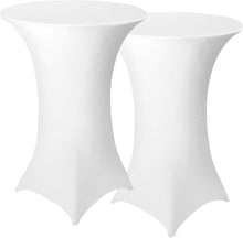Granbest Spandex Tischhussen Party Tischdecke 2er Set Ø 80-85cm