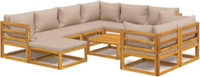 Festnight Holz Gartenmöbel Set Outdoor Lounge Sitzgarnitur