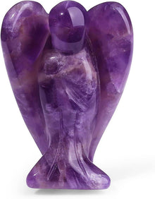 Engel Figur Amethyst Schutzengel Kristall Heilung Stein Geschenk