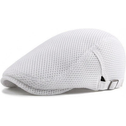 Unisex Baskenmütze mit Mesh – Atmungsaktive Sommer Flatcap
