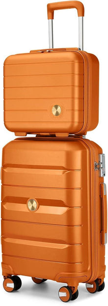 Handgepäck Koffer Polypropylene Hartschalenkoffer TSA-Schloss 4 Rollen