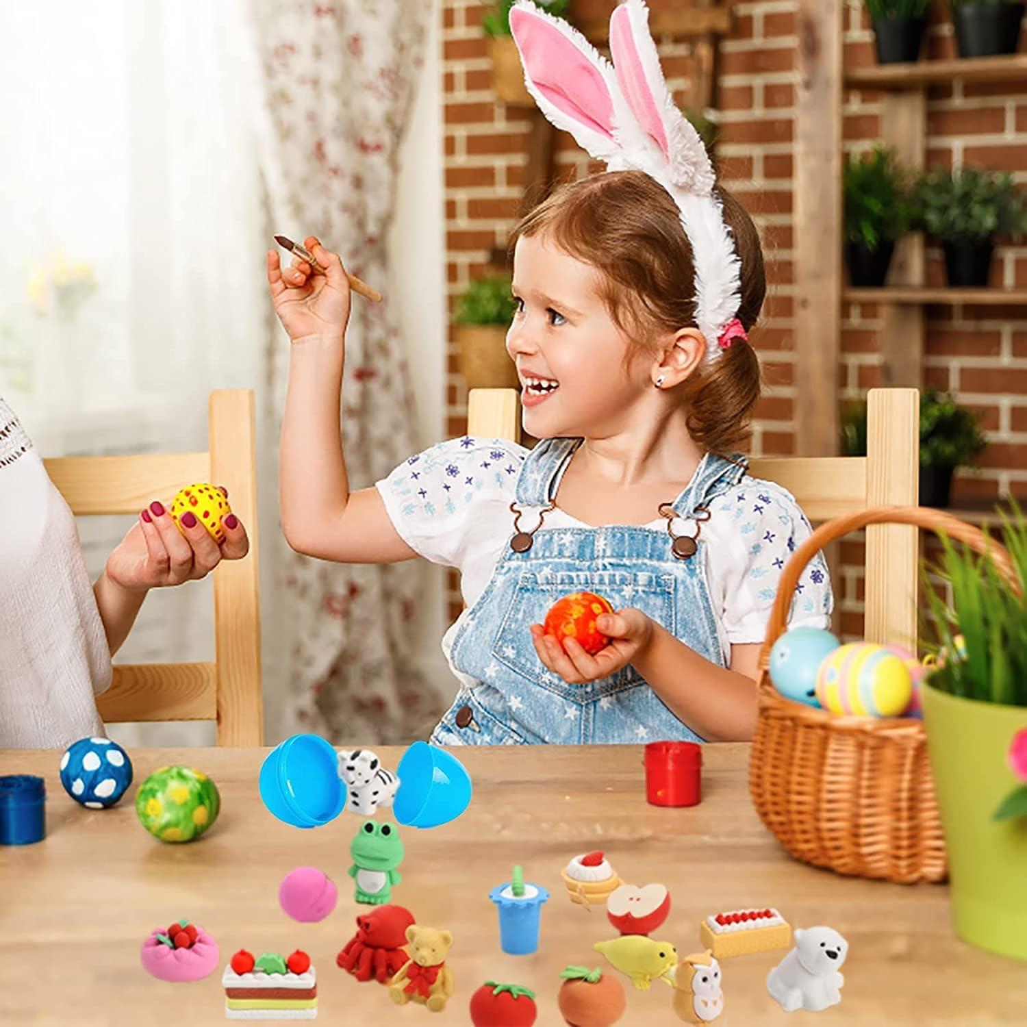 125 Stück Tier-Radiergummis für Kinder - 3D-Puzzle-Bleistift-Radiergummis